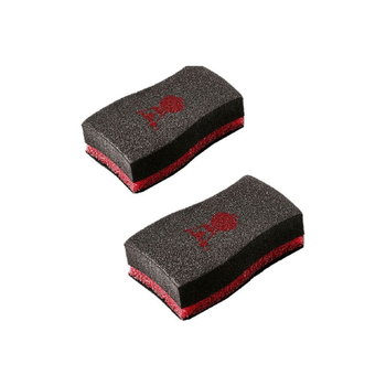 Weber 2-Piece Reusable BBQ Cleaning Sponge Black/Red