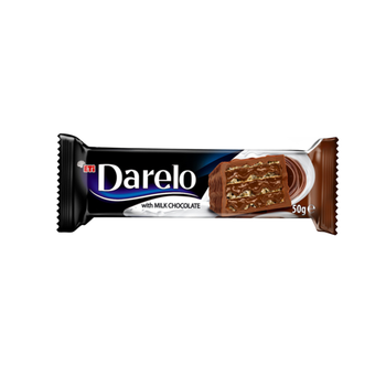 داريلو ويفر بشوكولاتة الحليب و الكريمة 50جرام