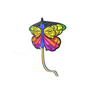 Eolo Ready2Fly Mini Pop Up Dark Rainbow Butterfly Kite Multicolour 23 X 17 Inch Ezny6006 *(102987) 1Piece