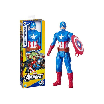 هاسبرو هاسبرو مارفل أفينجرز تيتان هيرو كابتن أمريكا مجسم متعدد الألوان 30سم 1قطعة