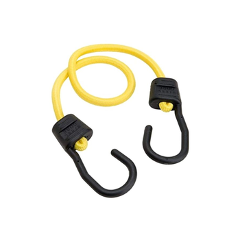 Keeper Ultra Bungee Cord Yellow And Black 24Inch 1Piece