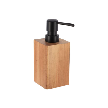 تندنس موزع صابون وغسول بتصميم خشبي أنيق بالون البني وبسعة 150 مل 62114167 1قطعة