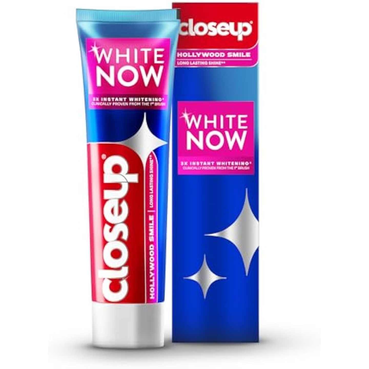 Closeup White Now Toothpaste,  Hollywood Smile, 75ml