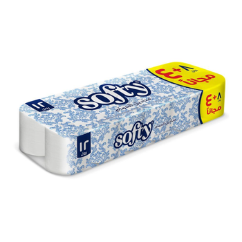 سوفتي مناديل حمام ورقية مزدوجة 12رول