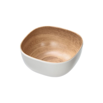 FELLI Brown-White Melamine Salad Dressing Bowl 180ml