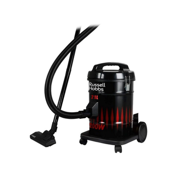 Russell 2200W Heavy Duty Drum Vacuum Cleaner Black and Red 21 L 2X *(97474) 6.7Kg