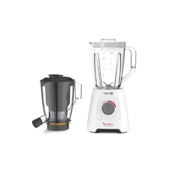 Moulinex 600W BlendForce 2-in-1 Blender Multicolor 1.25-2 L LM42Q127 *(77494) 3.48Kg