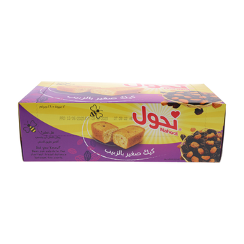نحول كيك بالزبيب صغير 12×28 جم