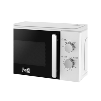 Black & Decker 700W Microwave Oven White and Black 20 L MZ2017PSA-B5 *(96505) 12.26Kg