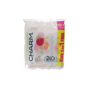 سانيتا شارم أقراص قطنية قطن 100% (80x2+1) قرص