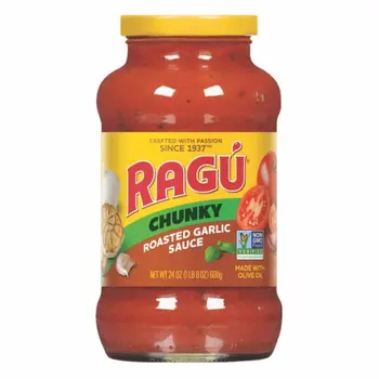 Ragu Chunky Roastedgarlic Sauce 680g