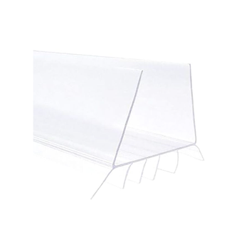 Randall High Quality E-Z Slide On Door Sweep Clear 5 X 6 X 92 Cm P-77-Cl *(95761) 1Piece