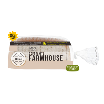 M&S Food Soft White Farmhouse Loaf 800g
