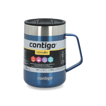 Contigo Blue-Silver Thermal Mug 420ml