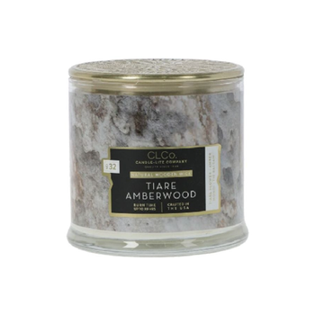 Candle-Lite Tiare Amberwood Scented Jar Candle 396g