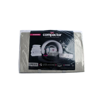 كومباكتر لايف 2.0 حقيبة تخزين بتفريغ الهواء موفرة للمساحة بسحّاب بيج مقاس كبير 145لتر