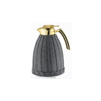 BIEN SERVI Brown Stainless Steel Vacuum Flask 1L