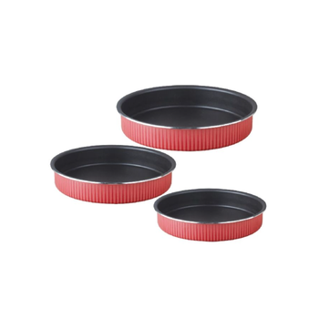 PARFAIT Pink-Black Aluminium Cake Moulder 34cm