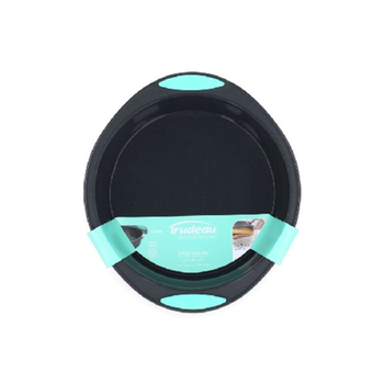 TRUDEAU Black Silicone Cake Pan 9 Inch
