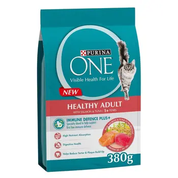 بورينا طعام قطط سلمون 380جرام