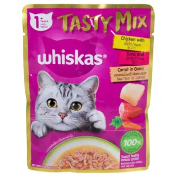 ويسكاس طعام قطط رطب 70جرام