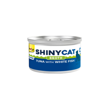 GimCat ShinyCat Tuna & Whitefish Wet Cat Food 70g