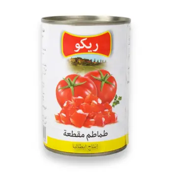 ريكو طماطم مقطعة 400جرام