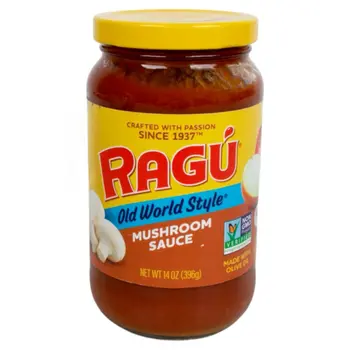 Ragu Chunky Mushroom Sauce 14Oz