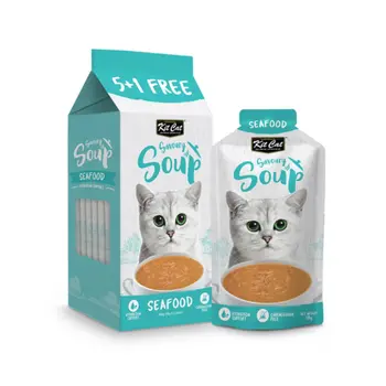 Kit Cat Seafood Savoury Soup for Cats 300ml