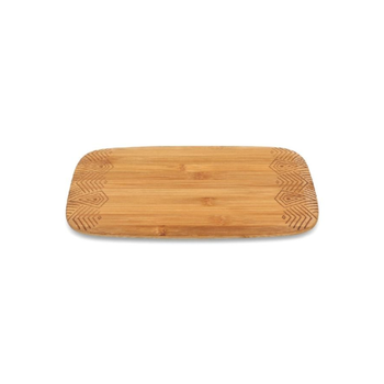 بين سيرفي لوح تقطيع من الخيزران الطبيعي الصديق للبيئة بني 30× 20سم H-2017M 1قطعة