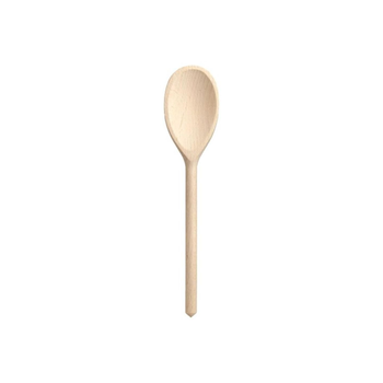 Hic Kitchen Lightweight Non-Stick Safe Fsc-Certified Beechwood Spoon Beige 10Inch 1Piece