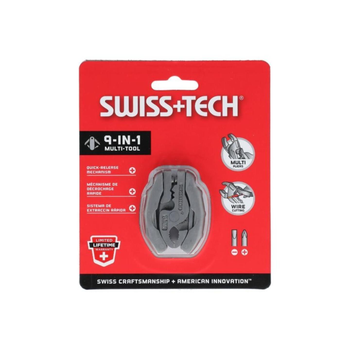 Swiss Tech 9-In-1 Multi Tool Silver