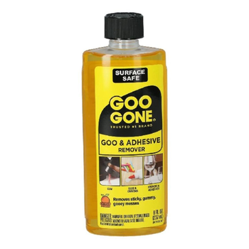 غو جون سائل مزيل لاصقات برائحة الحمضيات، آمن للأسطح، بلون أصفر، بحجم 8 أوقية 2087 1قطعة