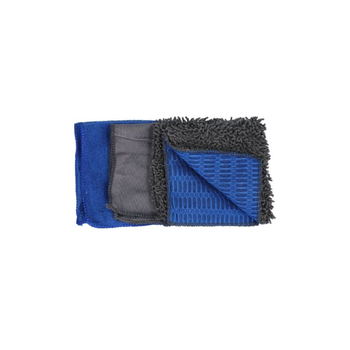 Saco Blue-Grey Microfiber Cleaning Towel 30x30cm