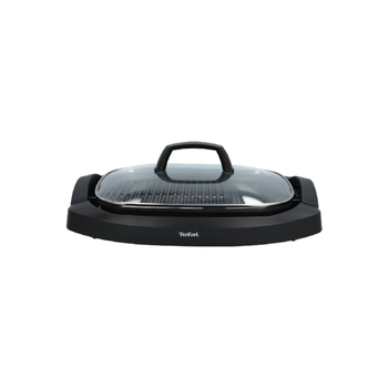 Tefal 2000W Plancha Electric Smokeless Grill with Lid Black CB6A0827 *(66828) 4.93Kg