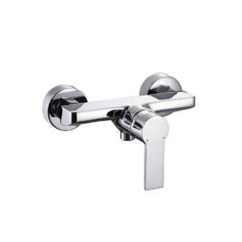 قطرة أكوا صنبور حوض إستحمام من النحاس الصلب بتصميم عصري متين بلون كرومي ومقبض واحد 1 × 1 × 1 سم JS-622304 1قطعة