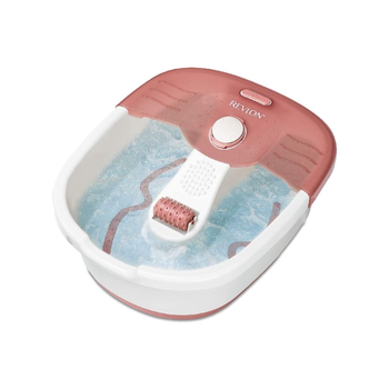 ريفلون بيديبريب سبا للقدمين مع ملحقات العناية بالأظافر، وردي وأبيض بحجم 43 × 17.5 × 35.5 سم RVFB7021 1قطعة