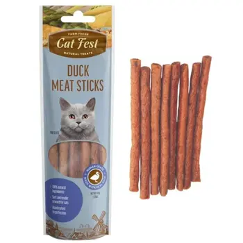 كات فيست مكافأة للقطط ستيك بلحم البط 45 جرام