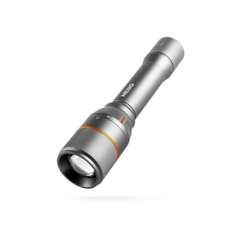 Nebo DaVinci Rechargeable 3500 Lumen Handheld Flashlight Grey and Orange 8.125 x 1.375 x 1.375 Inch NEB-FLT-0021-G *(97766) 0.457Kg