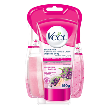 Veet Silk & Fresh In-Shower Hair Removal Cream 150g