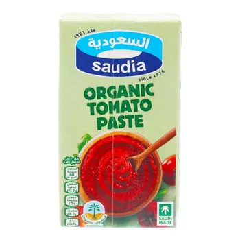 Saudia Organic Tomato Paste 135g