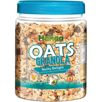 Hanaa Nutty Delight Oatsgranola 400g