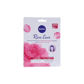 Nivea Rose Care Hydrating Face Mask 1 Piece