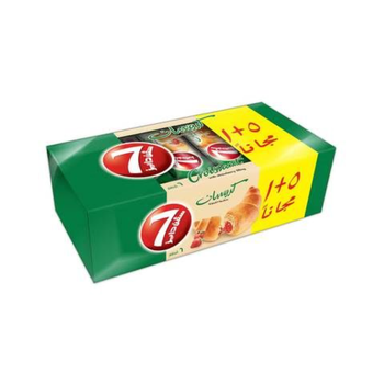 سفن دايز كروسان بحشوة الفراولة 6×55جرام