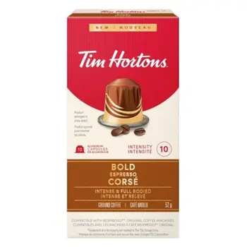 Tim Hortons Bold Espresso Coffee Capsules 52g