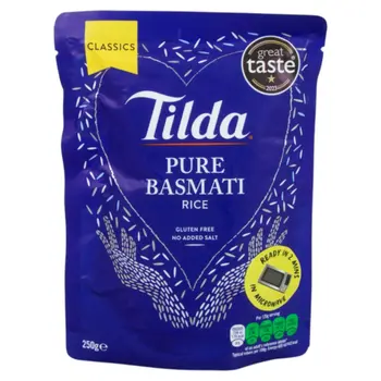 تيلدا أرز الميكرويف بسمتي كلاسيك 250جرام