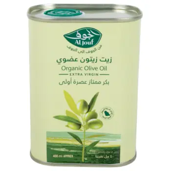 Al Jouf Organic Extra Virgin Olive Oil 400ml