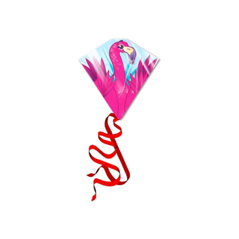 Eolo Ready2Fly Fiberglass Transparent Flamingo Kite Pink And Blue 23 X 22 Inch Pl200Fl *(102989) 1Piece