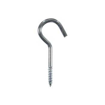 Ace Zinc Plated Ceiling Hook Silver 4.3Cm 8Pieces