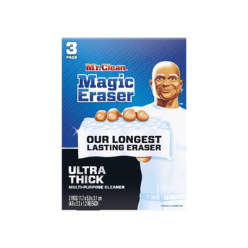 السيد كلين فوط تنظيف متعددة الأغراض فائقة السُمك، أبيض، 3.1×5.9×11.7 سم، 3قطع